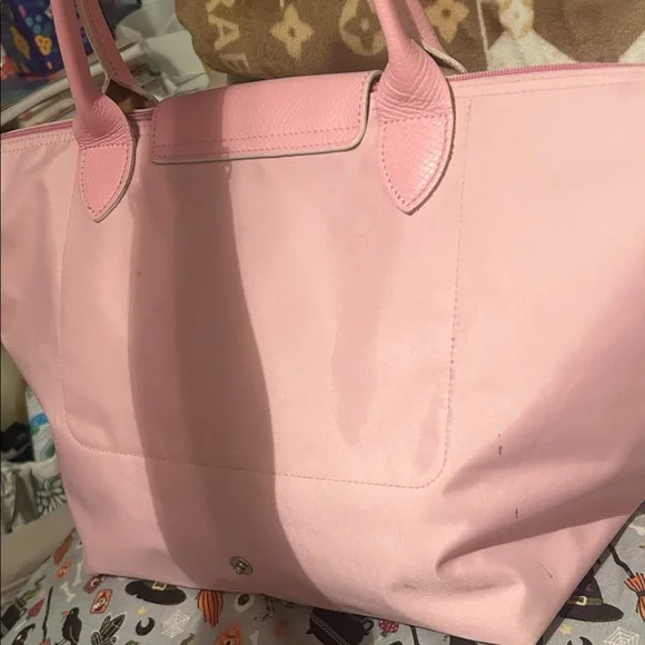 LongChamp Pink Tote Bag - Picture 5 of 10